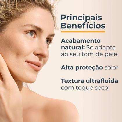 Imagem de Eucerin Hydro Fluid 50ml Protetor Solar Facial Cor Media