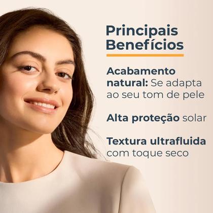 Imagem de Eucerin Protetor Solar Fluido Facial Cor Média FPS70 50ml