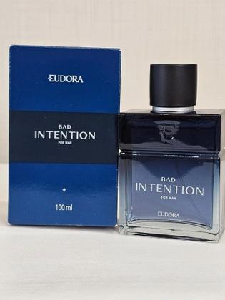 Imagem de Eudora Bad Intention Deo Parfum Masculino 100ml Original Amadeirado Intenso Marcante
