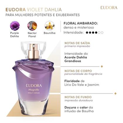 Imagem de Eudora Deo Colônia Magnific Violet Dahlia - 75ml