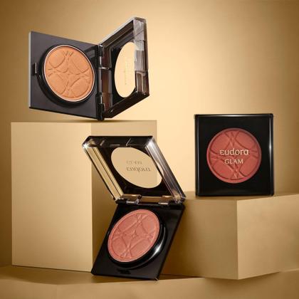 Imagem de Eudora Glam Blush em Pó Brown Fashioned 5g