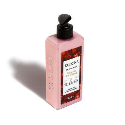 Imagem de Eudora Instance Morango Irresistível Creme Hidratante 400ml