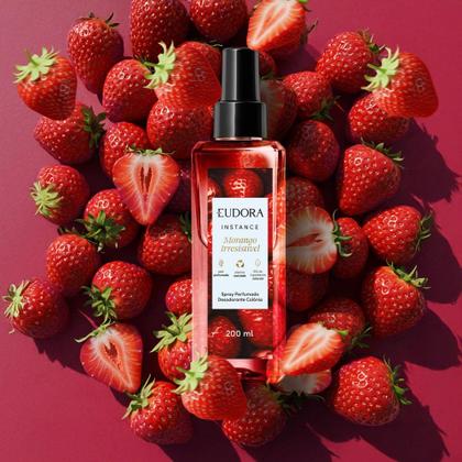 Imagem de Eudora Instance Morango Irresistível Spray 200ml