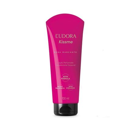Imagem de Eudora Kit Kiss Me Rosa Marcante: Desodorante Colônia 50ml + Loção corporal 100ml