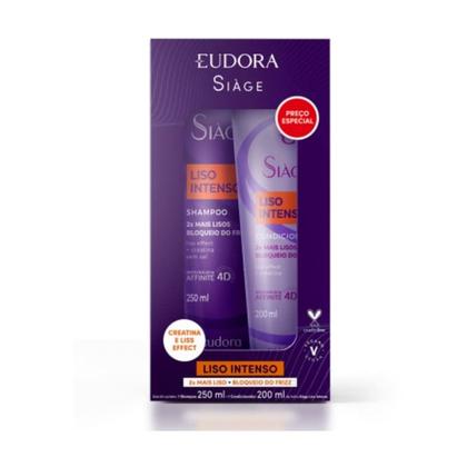 Imagem de Eudora Kit Siàge Shampoo + Condicionador Liso Intenso