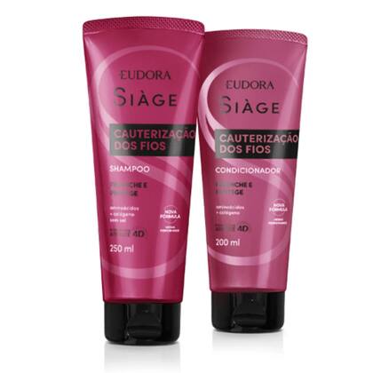 Imagem de Eudora Siàge Cautrizacao dos fios Shampoo +Condicionador