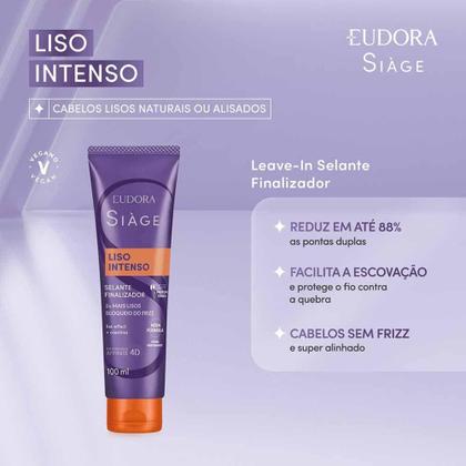 Imagem de Eudora Siàge Liso Intenso Leave-in