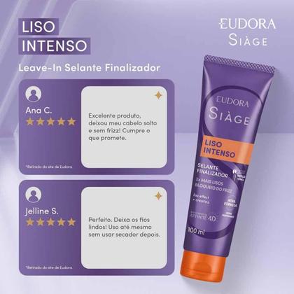 Imagem de Eudora Siàge Liso Intenso Leave-in