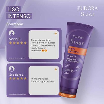 Imagem de Eudora Siàge Liso Intenso Shampoo