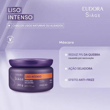 Imagem de Eudora Siàge Máscara Capilar Liso Intenso - 250g