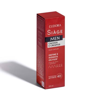 Imagem de EUDORA SIAGE MEN OLEO CAPILAR CACHOS E CRESPOS 100ml