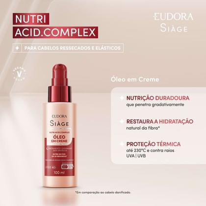Imagem de EUDORA SIAGE OLEO EM CREME NUTRI ACID.COMPLEX 100ml