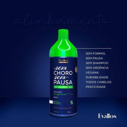 Imagem de Évallos Profissional Progressiva Vegana Sem Choro Sem Pausa 1000ml