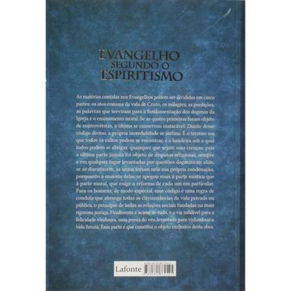 Imagem de Evangelho Segundo o Espiritismo - Allan Kardec - lafonte