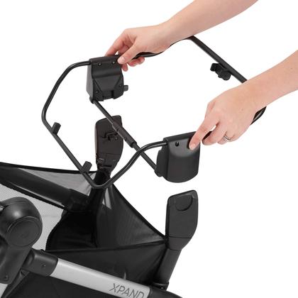 Imagem de Evenflo Pivot Xpand Adapter exclusivo para assentos de carro Perego Infant, Graco, Chicco e Peg, 15x15x5 polegadas (pacote de 1)