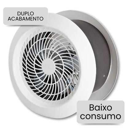 Imagem de Exaustor 25cm Residencial Premium Branco 127v