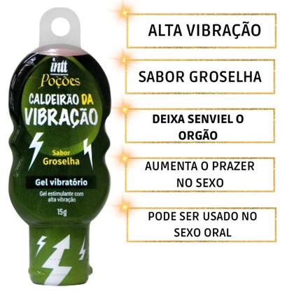 Imagem de Excitante Unissex Vibratorio Caldeirao da Vibracao Intt