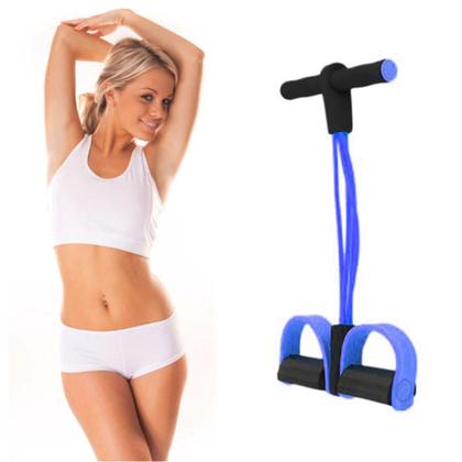 Imagem de Exercicio Fisico Extensor Elastico Ginastica 4 Tubos ul
