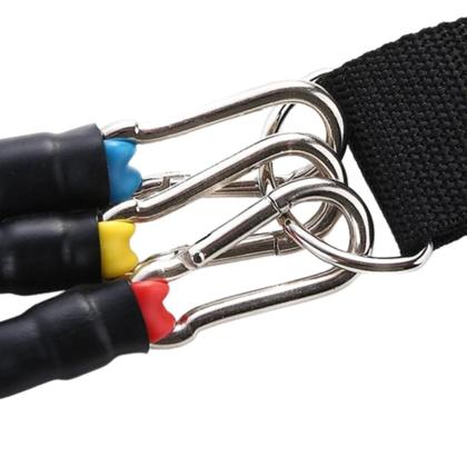 Imagem de Exercícios Funcionais Kit 11 Elásticos Exercício Intenso