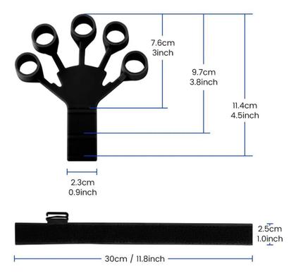 Imagem de Exercitador Dedos Flexor Fortalecedor Punho Fisioterapia Aca