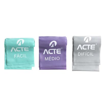 Imagem de Exercitador Elástico Kit Bands 06 Unidades T270 - Acte Sports