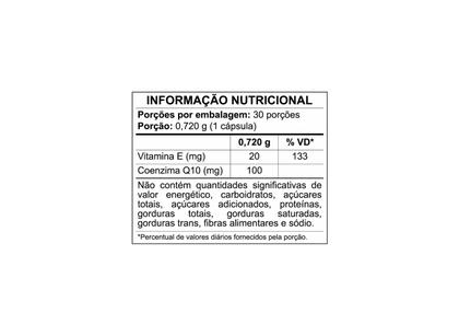 Imagem de Exevid Coenzima Q10 e Vitamina E 100mg 30 cápsulas