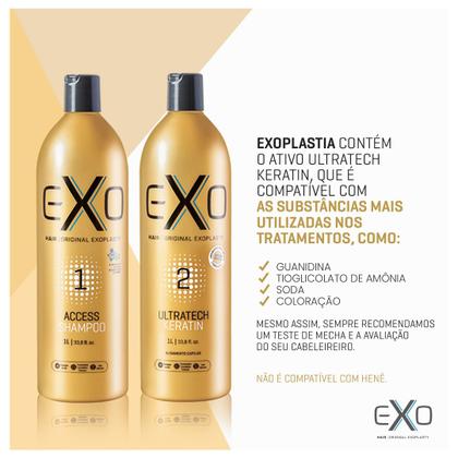 Imagem de Exo Hair Alisamento Exoplastia Capilar 2x500ML