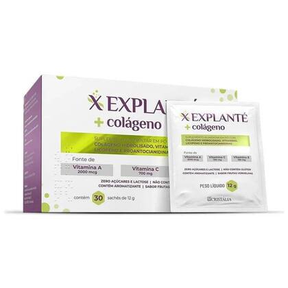 Imagem de Explanté + Colágeno Polivitamínico 30 sachês 12g