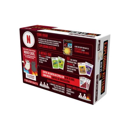 Imagem de Exploding Kittens Bem vs Mal Jogo de Cartas Galapagos EXK611