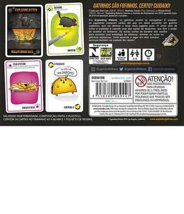 Imagem de Exploding Kittens - Jogo de Cartas - Galápagos