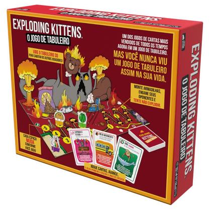 Imagem de Exploding Kittens: O jogo de Tabuleiro