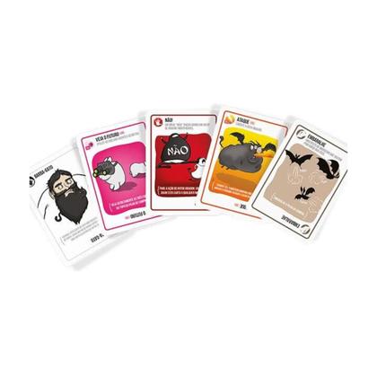 Imagem de Exploding Kittens: Para a Galera - Jogo de Cartas Galápagos