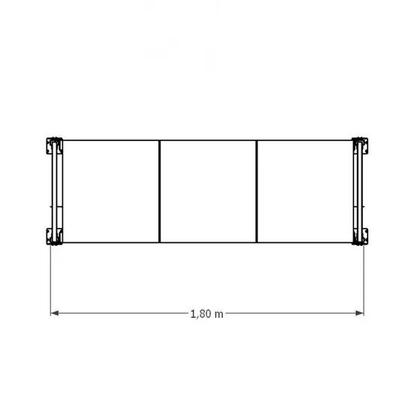 Imagem de Expositor 1 mini porta pallet 250 kg 180x200x60 (CxLxP)