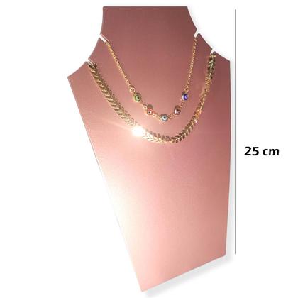 Imagem de Expositor busto cavas superiores - 25cm - rose