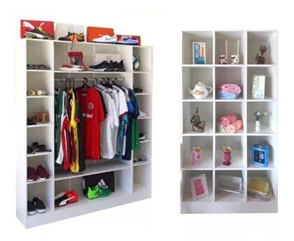 Imagem de Expositor Loja Roupa + Provador + Balcão De Atendimento
