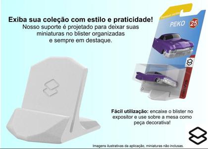Imagem de Expositor Para Miniaturas Carrinhos No Blister Hot Wheels