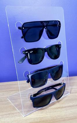 Imagem de Expositor Para Óculos Em Acrilico Suporte Mesa Casa Vitrine para Ótica Oculos de Sol