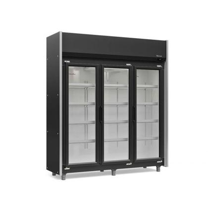 Imagem de Expositor Refrigerado Gelopar Auto Serviço 1200L 3 Portas 1,83m GEAS-3P PR- 127v