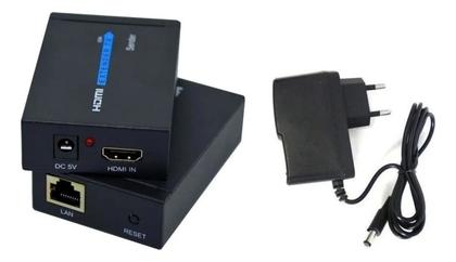 Imagem de Extender Hdmi 60m Extensor Hdmi 60m Cat5e Cat6 Hdmi Bivolt