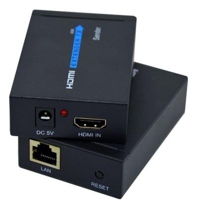 Imagem de Extender Hdmi 60m Extensor Hdmi 60m Cat5e Cat6 Hdmi Bivolt