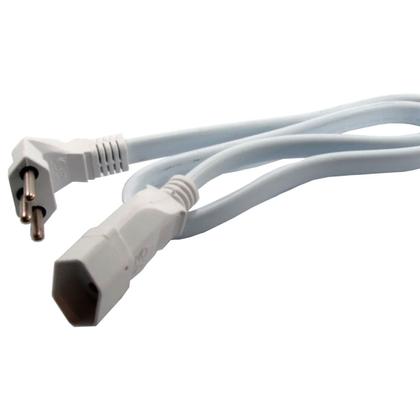 Imagem de Extensão 1,5 metros Blindada 20A Para Microondas Fritadeiras Aquecedores Tripolar