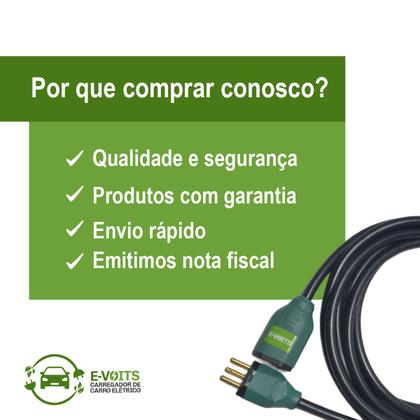 Imagem de Extensão 20a 5 Metros Para Carregador Portátil Byd Gwm