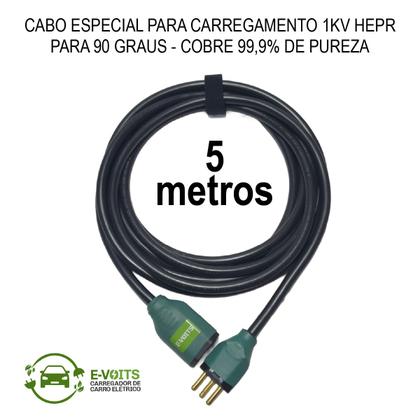 Imagem de Extensão 20a 5 Metros Para Carregador Portátil Byd Gwm