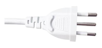 Imagem de Extensão 3 Tomadas 10a Bivolt Fio Grosso Régua Elétrica 3mts