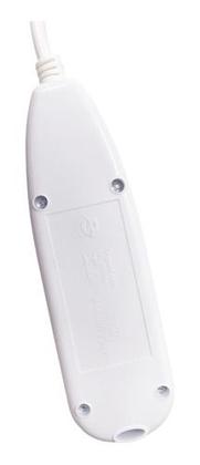 Imagem de Extensão 3 Tomadas 10a Bivolt Fio Grosso Régua Elétrica 3mts