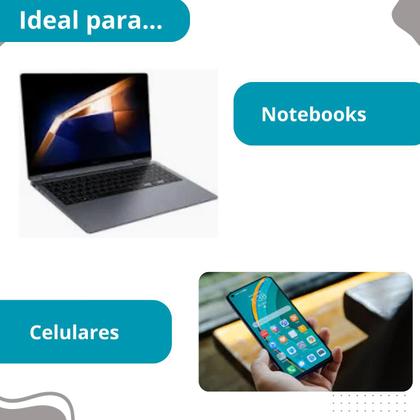 Imagem de Extensão 3 Tomadas com 3 USB Branco, 2500W Bivolt