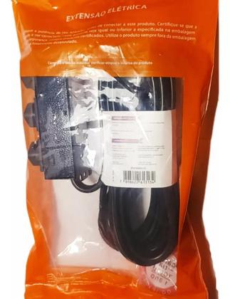 Imagem de Extensao Connect Hard 20A - 2P - 3M - Preta