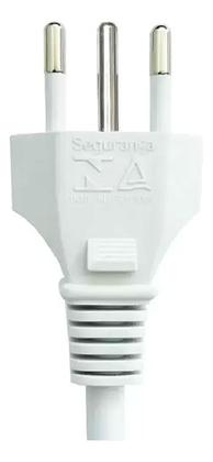 Imagem de Extensão de Energia com 8 Tomadas 2 USB Branco