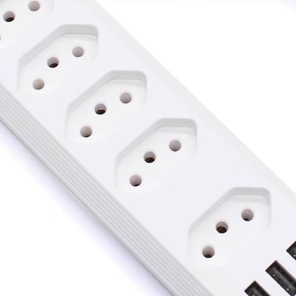 Imagem de Extensão de Tomadas 5 Tomadas + 3 USB B-MAX Modelo BM-8695A