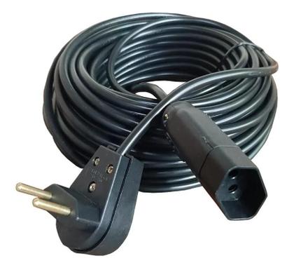 Imagem de Extensao Eletrica 10 Metros 10A/20A Cabo Prolongador PP 2x1,0mm